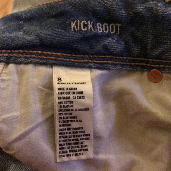 Sz 8 | AEO | Boot Cut / Wide Flare Leg Jeans🔥 - Picture 6 of 6